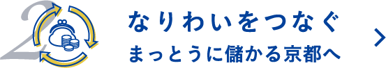 なりわいをつなぐ まっとうに儲かる京都へ